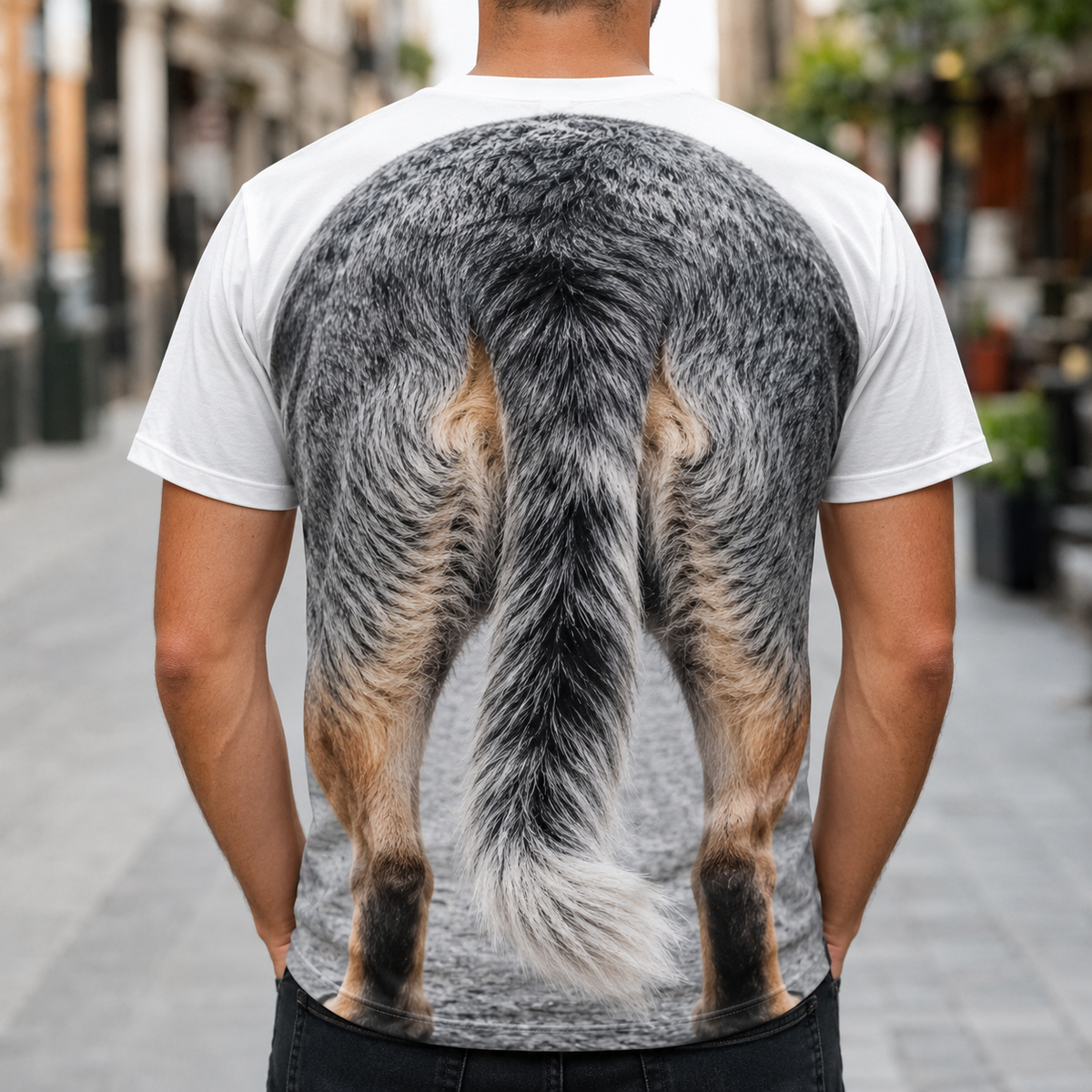 Blue Heeler 3D T-Shirt – Australian Cattle Dog All-Over Print Tee for Dog Lovers