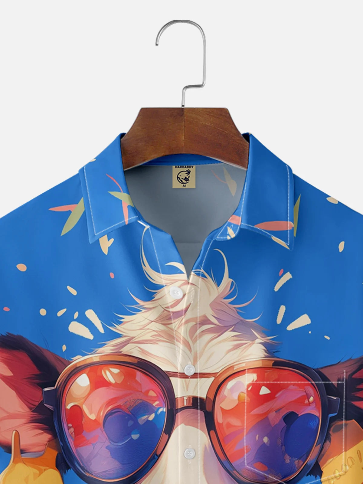 Fancy Cow Chest Pocket Hawaiian Shirt