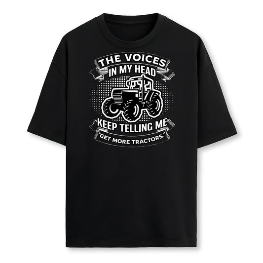 Funny Get More Tractors Farmer Design Tractor Pullover Farmer T-Shirt