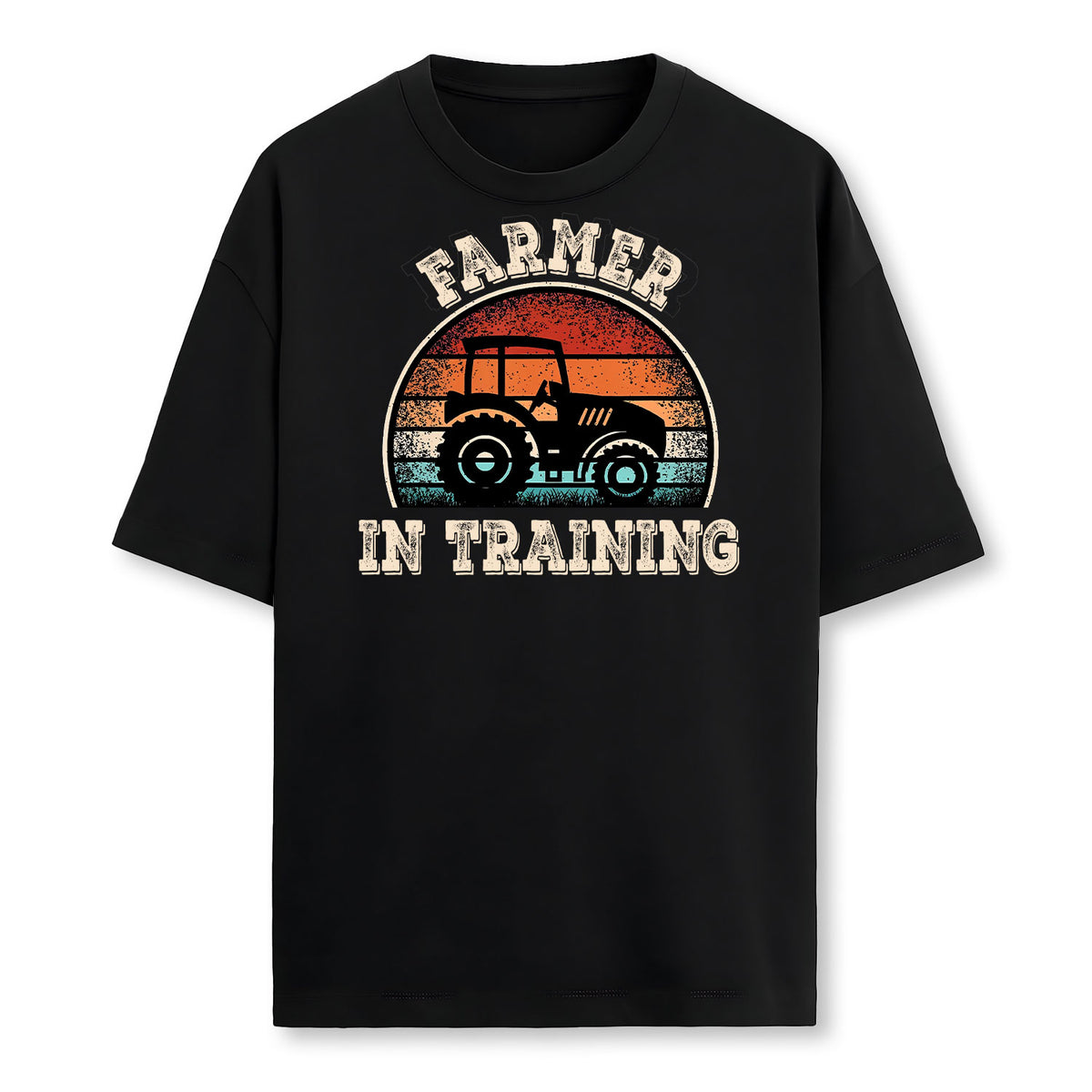 Farmer In Training Tractor Funny Farming Agriculture Farmer T-Shirt