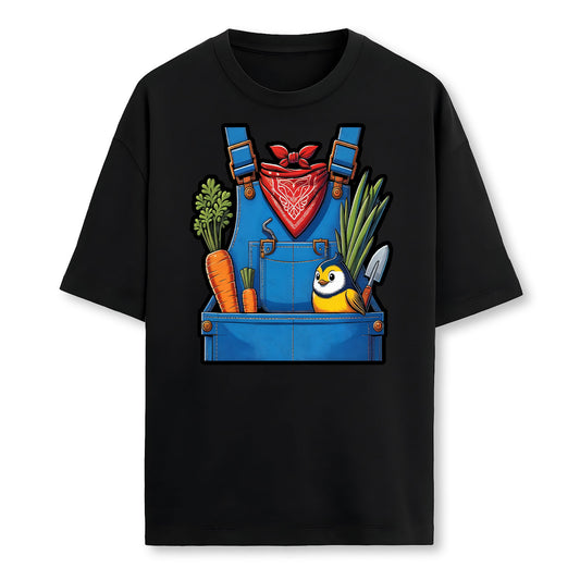 Funny Farmer Costume Halloween Simple Cute Farm Women Men Farmer T-Shirt