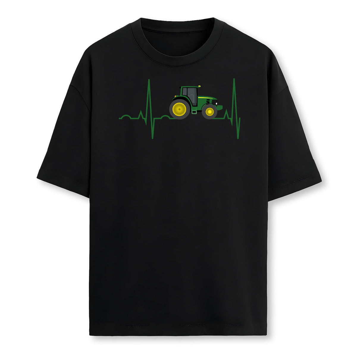 Tractor Heartbeat Shirt Best For Farmers Farmer T-Shirt