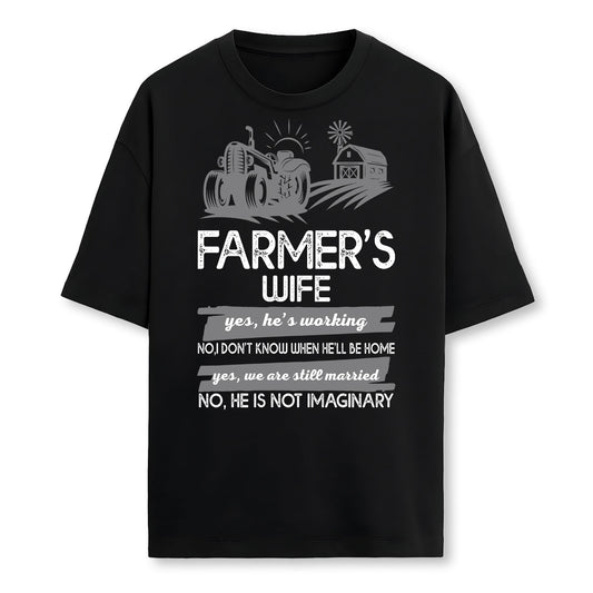 Being A Farmer's Wife T Shirt, Proud Farmer's Wife T-Shirt