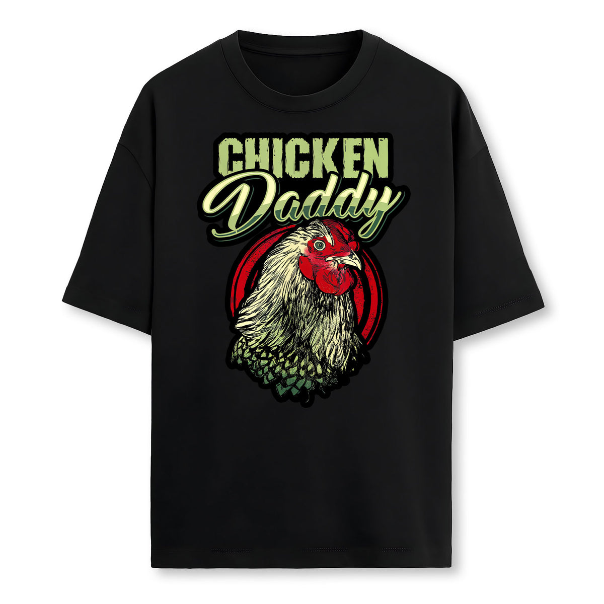 Chicken Daddy Chicken Dad Farmer Poultry Farmer T-Shirt