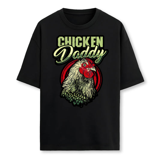 Chicken Daddy Chicken Dad Farmer Poultry Farmer T-Shirt