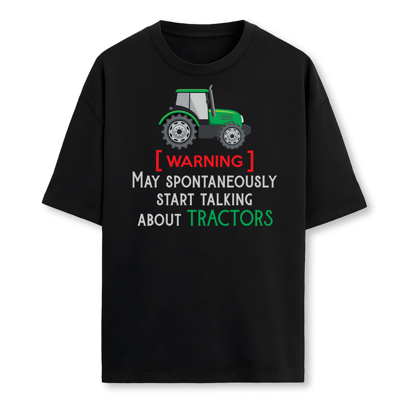 Funny Slogan And Green Tractor Farmer Voves T-Shirt