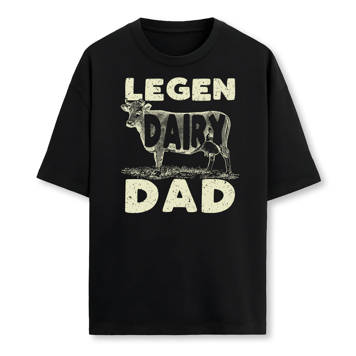 Legen Dairy Dad Cow Farmer Father's Day T-Shirt
