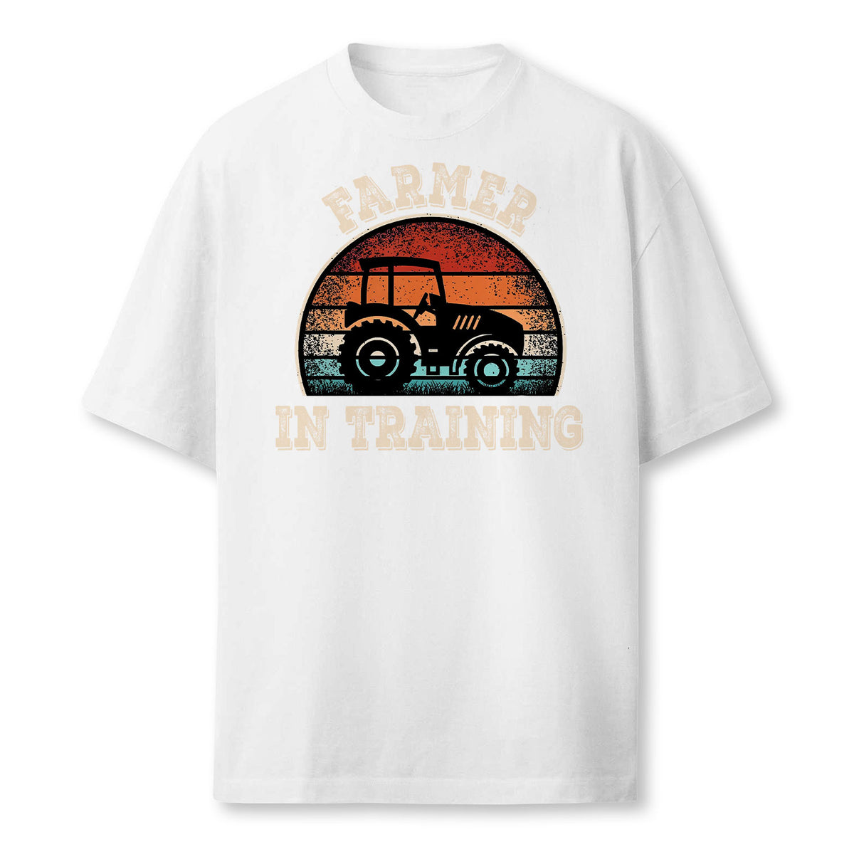 Farmer In Training Tractor Funny Farming Agriculture Farmer T-Shirt
