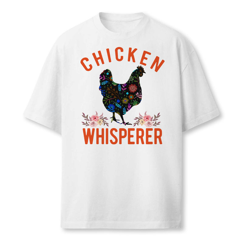Chicken Whisperer Funny Chicken For Farmers Farmer T-Shirt