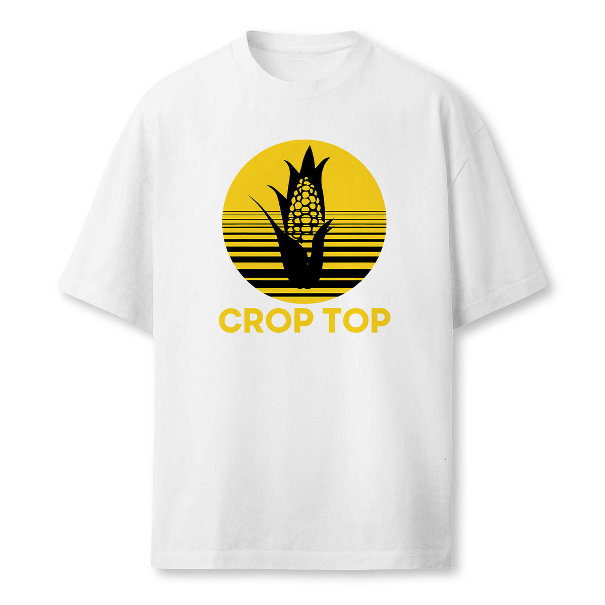 Corn Crop Top Funny Farmer Farming Corn Lover Summer Gift Farmer T-Shirt