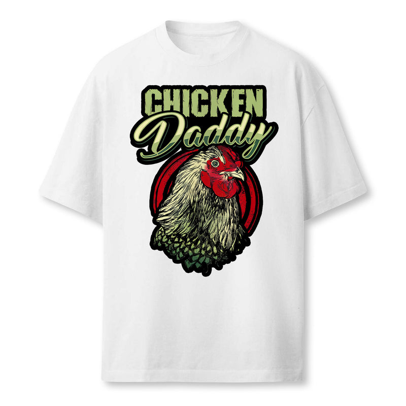 Chicken Daddy Chicken Dad Farmer Poultry Farmer T-Shirt