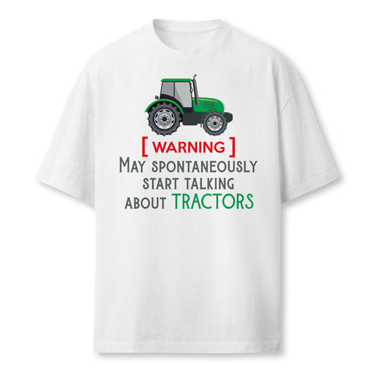 Funny Slogan And Green Tractor Farmer Voves T-Shirt