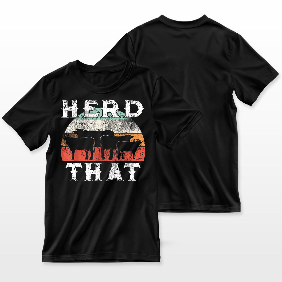 Farmer Herd That Cow Lover Funny Farmer Tee Farmer T-Shirt