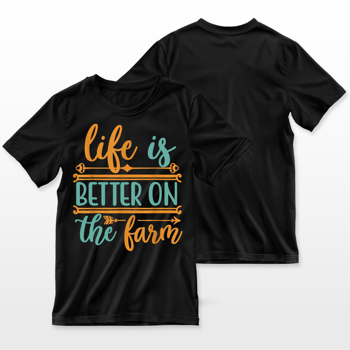 Life Is Better On The Farm Farming Rancher Farmer Gift Farmer T-Shirt