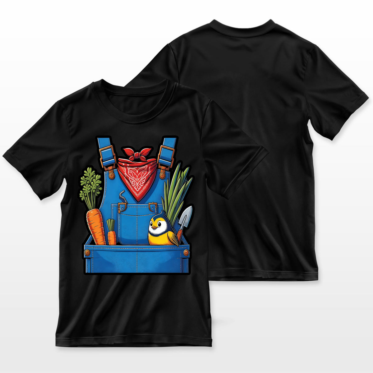 Funny Farmer Costume Halloween Simple Cute Farm Women Men Farmer T-Shirt