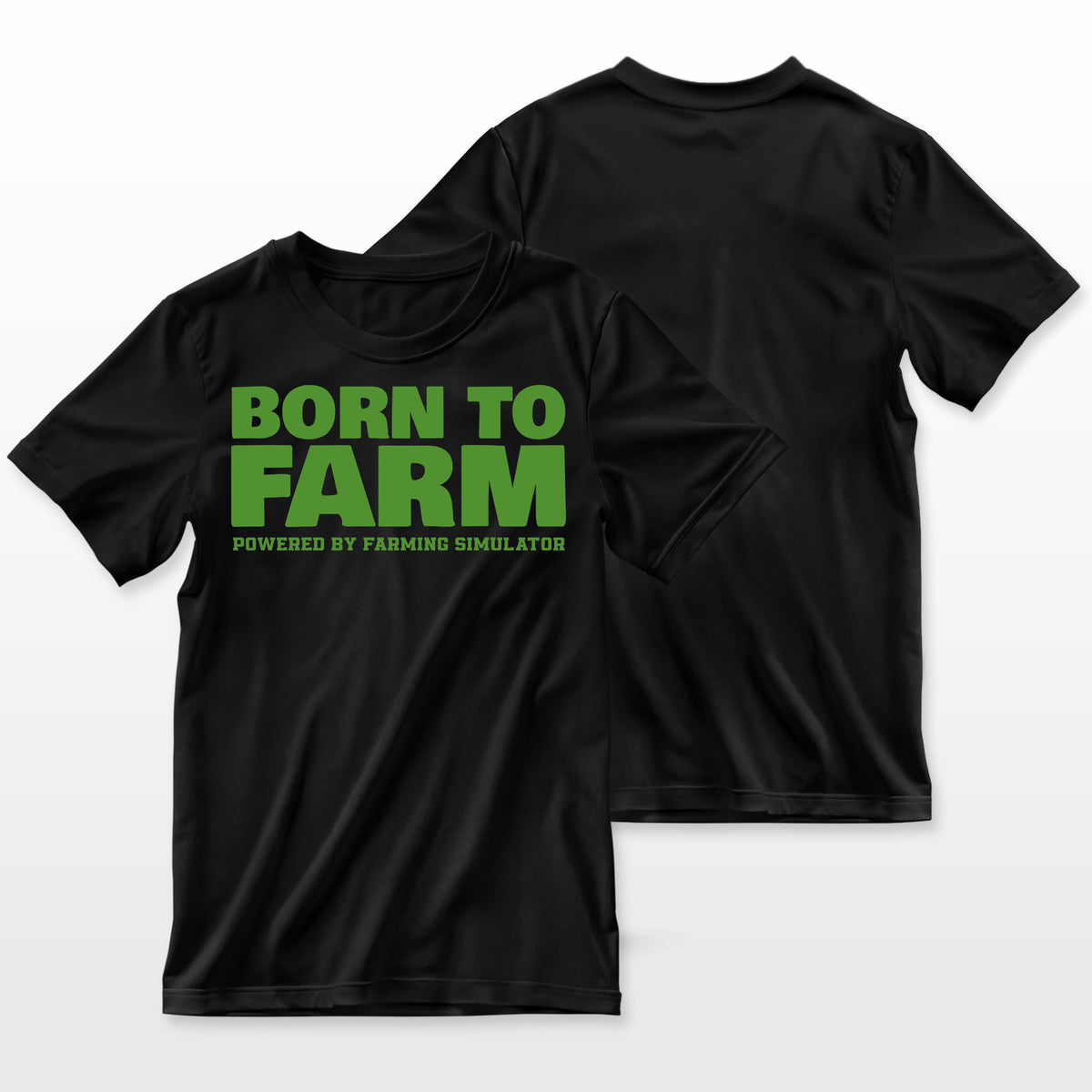 Farming Simulator Born To Farm Green Farmer T-Shirt