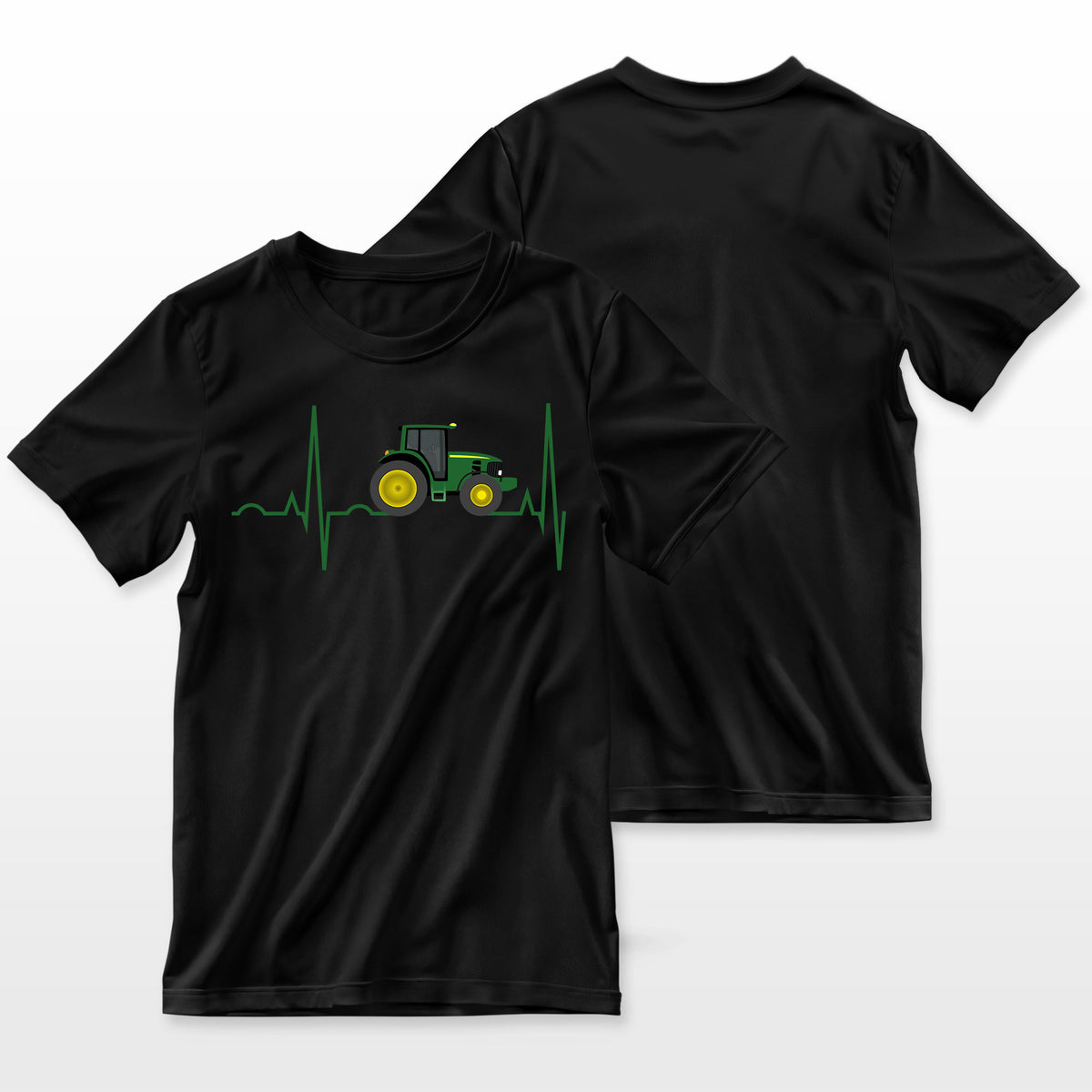 Tractor Heartbeat Shirt Best For Farmers Farmer T-Shirt