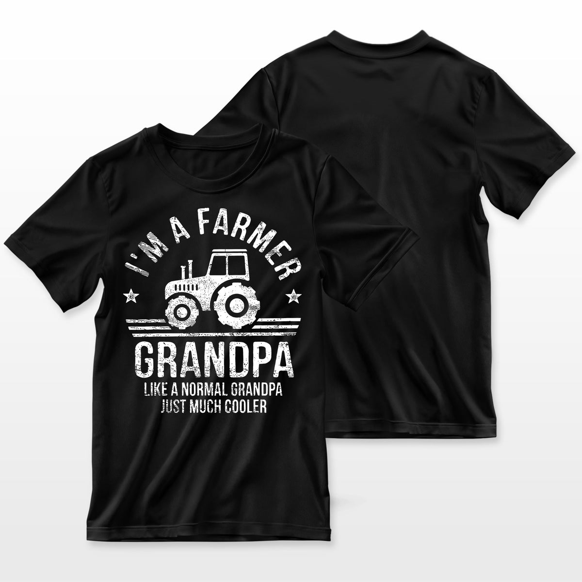 Im A Farmer Grandpa Rancher Gifts Tractor Farm Farming Farmer T-Shirt