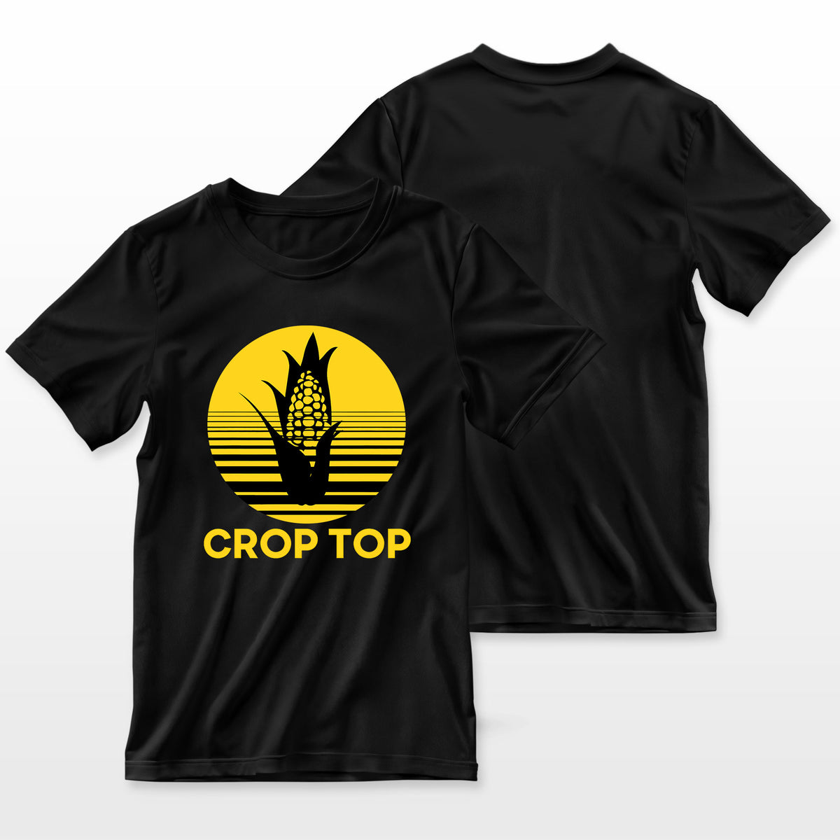 Corn Crop Top Funny Farmer Farming Corn Lover Summer Gift Farmer T-Shirt