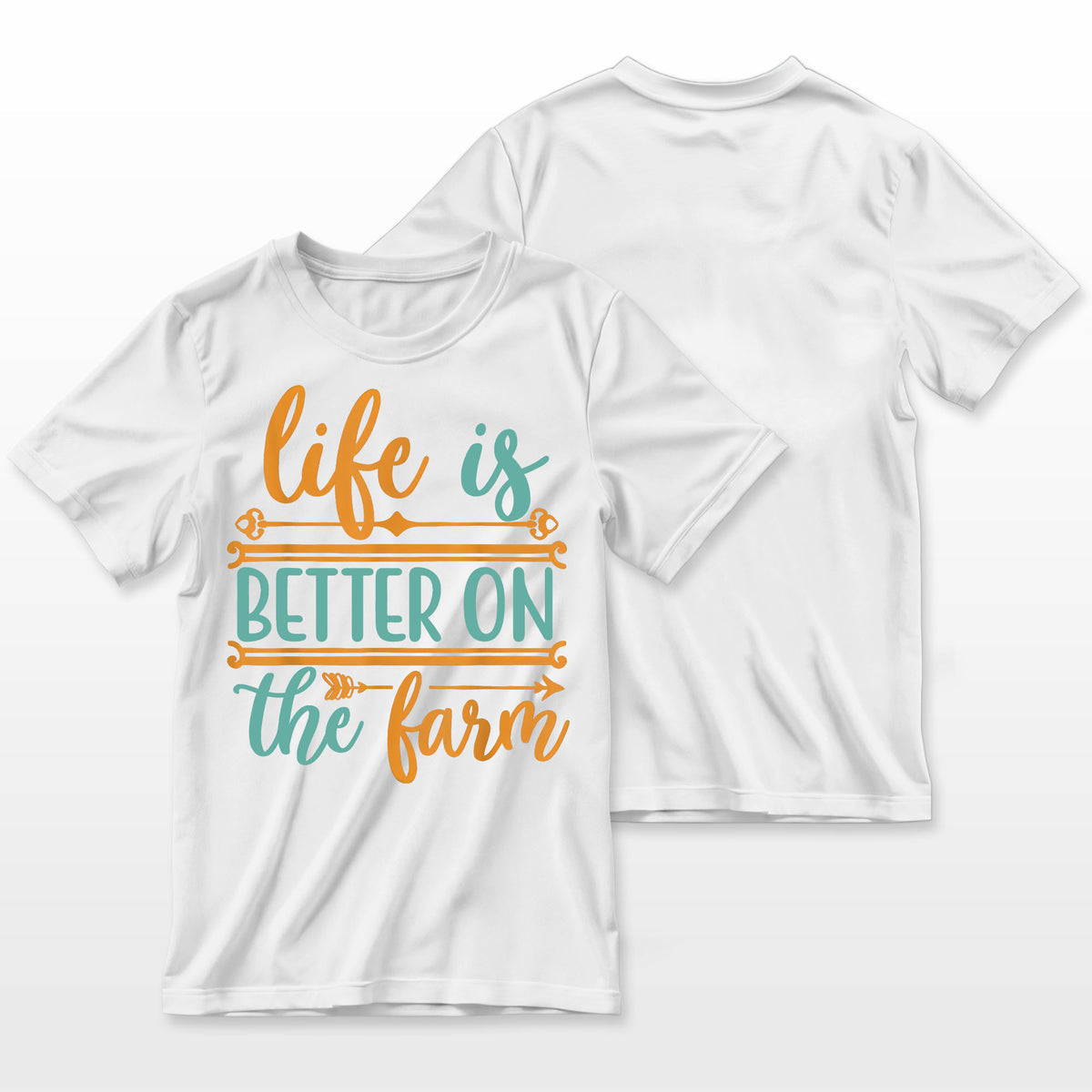 Life Is Better On The Farm Farming Rancher Farmer Gift Farmer T-Shirt