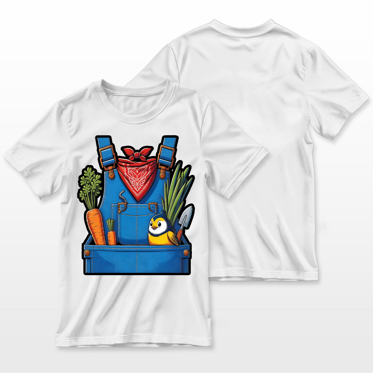 Funny Farmer Costume Halloween Simple Cute Farm Women Men Farmer T-Shirt
