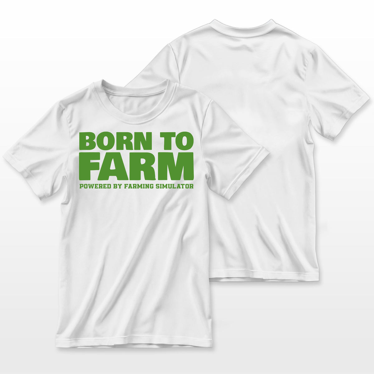Farming Simulator Born To Farm Green Farmer T-Shirt