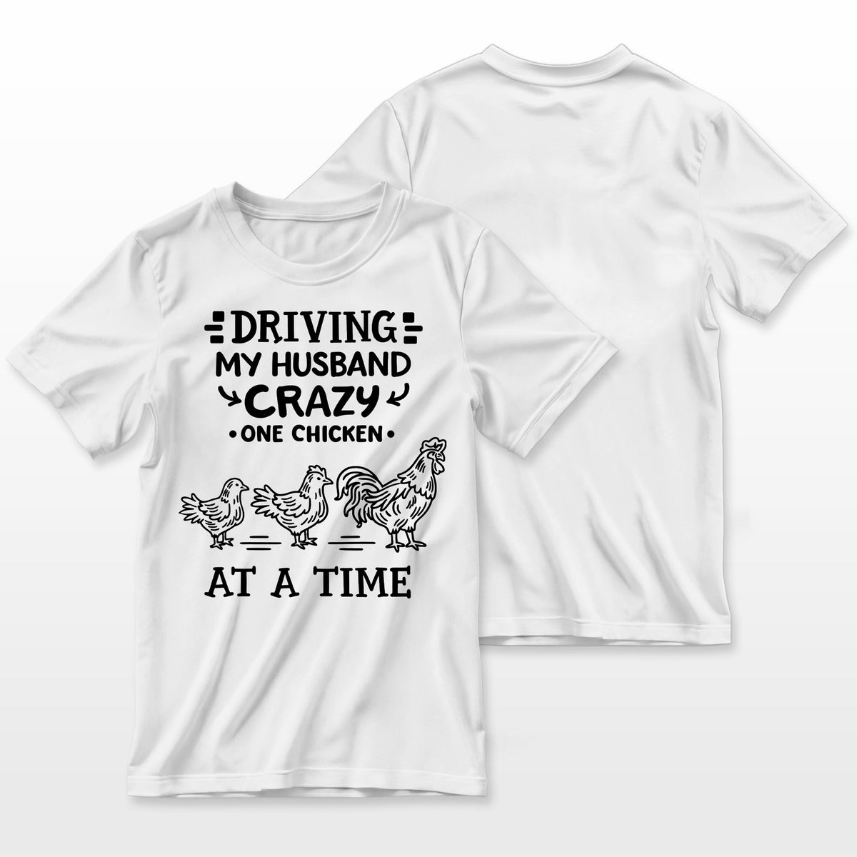 Crazy Chicken Lady Funny Chicken Farmer T-Shirt