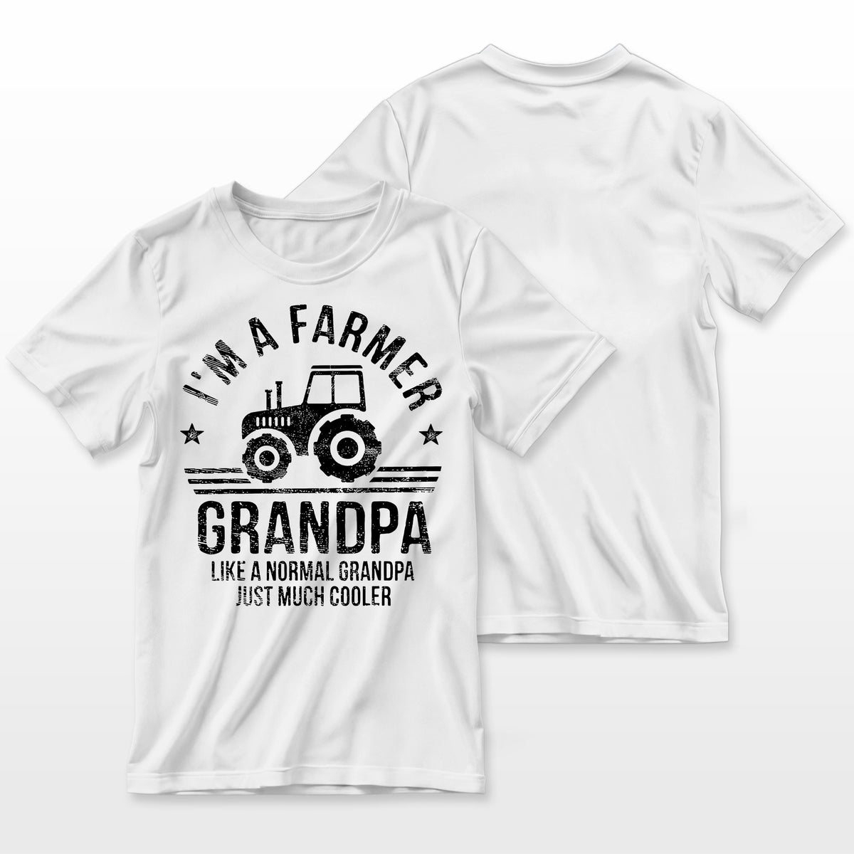 Im A Farmer Grandpa Rancher Gifts Tractor Farm Farming Farmer T-Shirt