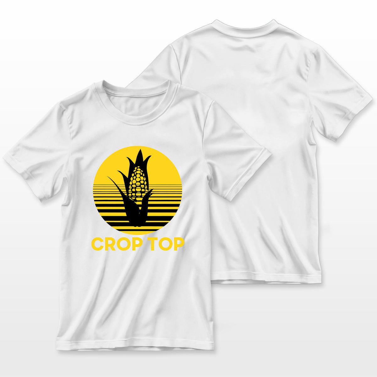 Corn Crop Top Funny Farmer Farming Corn Lover Summer Gift Farmer T-Shirt